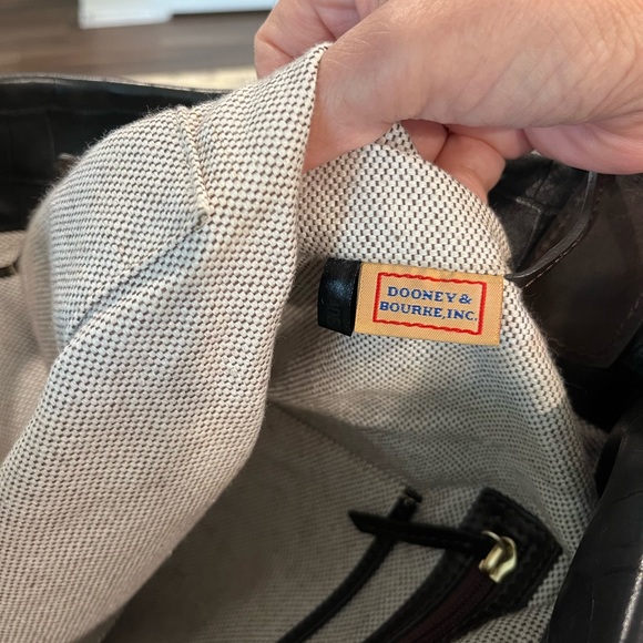 Dooney & Bourke Denison Logo Lock Shoulder Bag - Picture 14 of 15